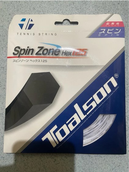 SENAR TENIS TOALSON SPIN ZONE hex 125