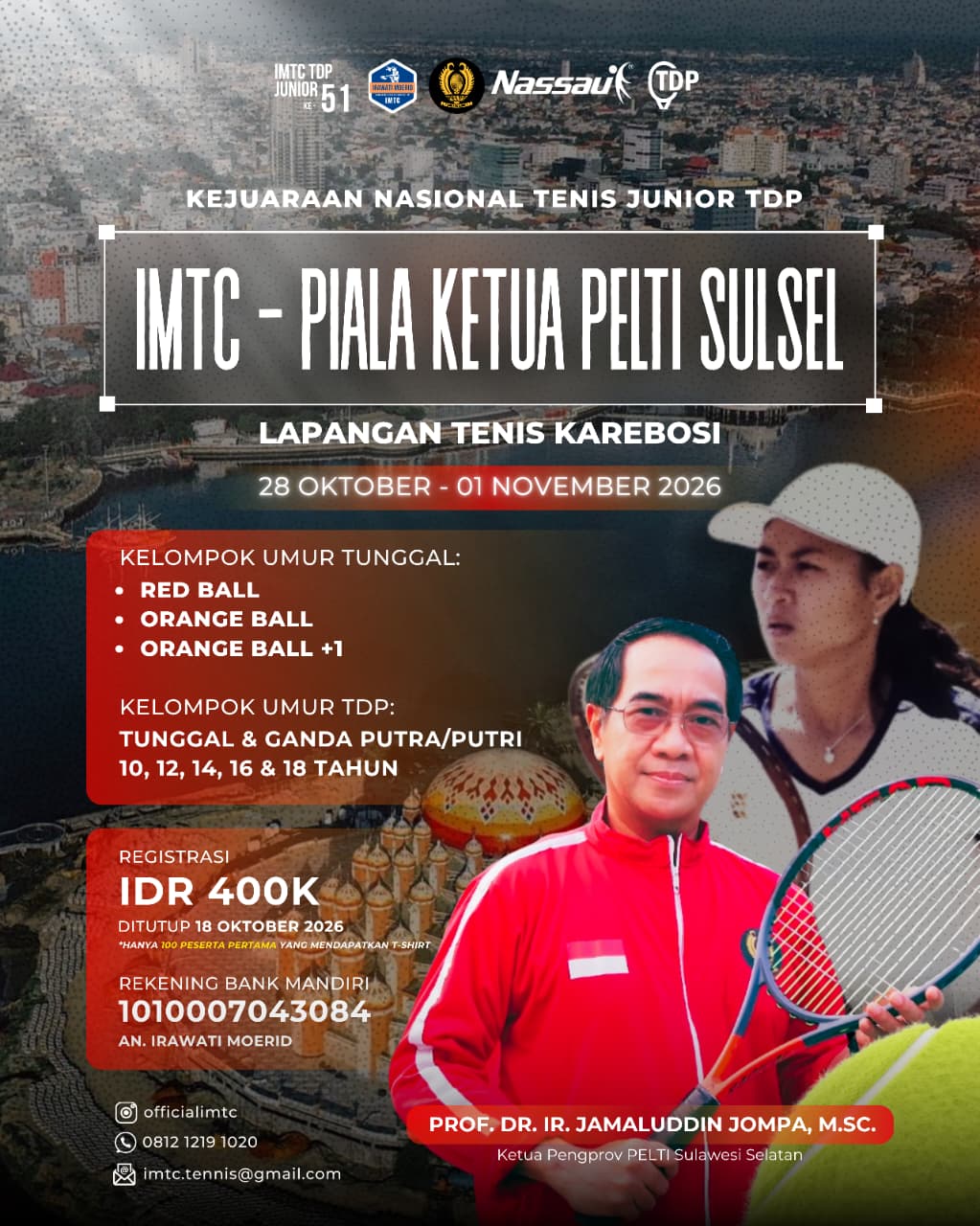 IMTC - PIALA KETUA PELTI SULSEL